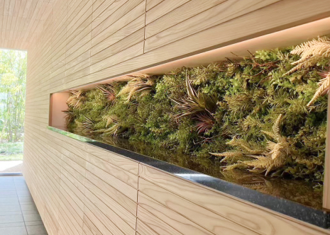 完全オーダーメイドのGreen Wall